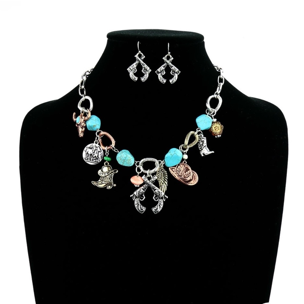 The “Ultimate Outlaw” Turquoise Charm Set